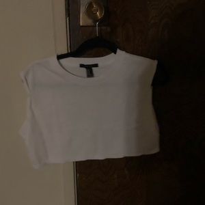 White Crop Tank!